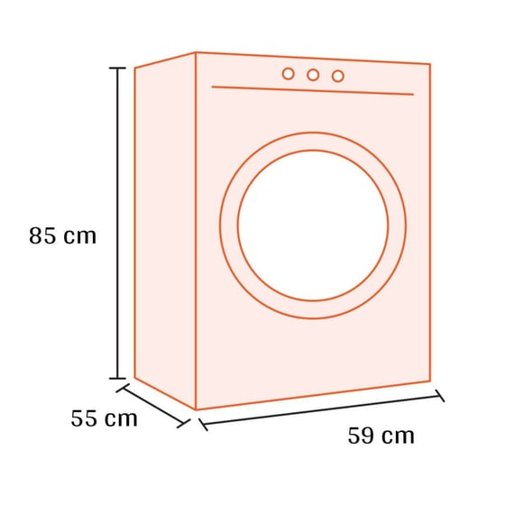 SANGIORGIO SDG84DI9 8 kg 1.400 Στροφές Λευκό Πλυντήριο Ρούχων image 1