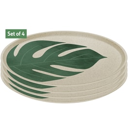 Σετ Μεγάλα Πιάτα Koziol Monstera 4 τμχ 24 cm - Nature Desert Sand