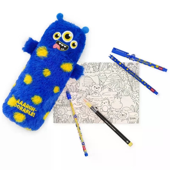 Κασετίνα Βαρελάκι Legami Plush Monster image 5