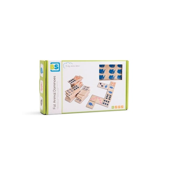 Fat Animal Domino-ga318 Επιτραπέζιο (Bs Toys) image 1