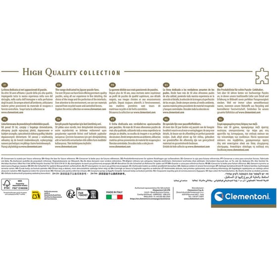 Παζλ Clementoni Panorama High Quality Collection Ελέφαντες (1000 Κομμάτια) image 7