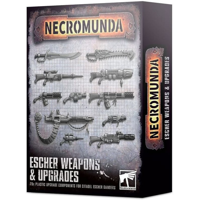 GAMES WORKSHOP Escher Weapons And Upgrades Necromunda GAMES WORKSHOP