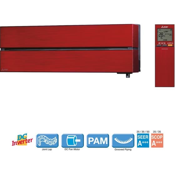 MITSUBISHI Electric MSZ/MUZ-LN50R Κλιματιστικό Inverter 18.000 BTU Α+++/Α+++ με Ιονιστή και Wi-Fi image 1