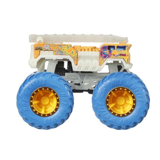 Hot Wheels Οχήματα Monster Trucks Glow-In-The-Dark (7 Σχέδια) image 5