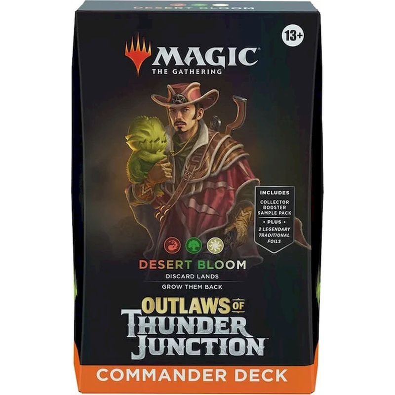 Magic: The Gathering - Thunder Junction Commander Deck Desert - Bloom (Wizards of the Coast)