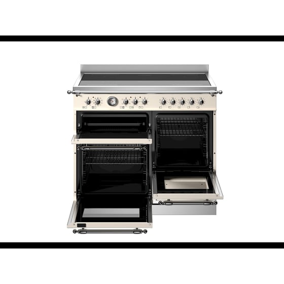 BERTAZZONI HER105I3EAVT 58 / 46 / 17 Lt Μπεζ  Επαγωγική Ηλεκτρική Κουζίνα image 2