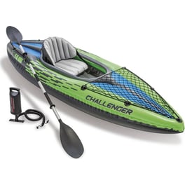 Καγιάκ Φουσκωτό Διθέσιο Intex Challenger K1 274cm - Πράσινο