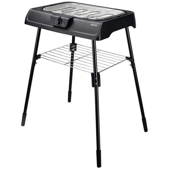 SOGO BAR-SS-10381 2000 W Μαύρο Ηλεκτρική Ψηστιέρα image 0