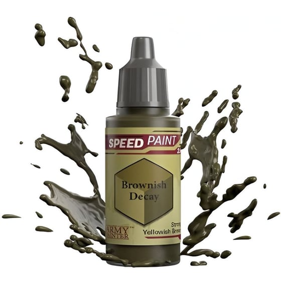 The Army Painter - Speedpaint Brownish Decay Χρώμα Μοντελισμού (18ml) image 0