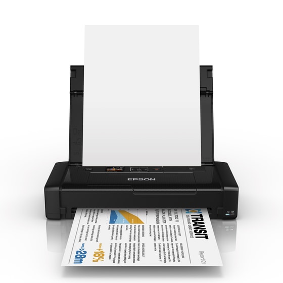 Epson Workforce WF-100W Έγχρωμος Φορητός Εκτυπωτής A4 με WiFi, Μπαταρία (C11CE05403) image 0