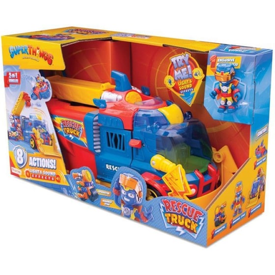 AS Company Superthings Όχημα με Φιγούρα - Rescue Truck image 3