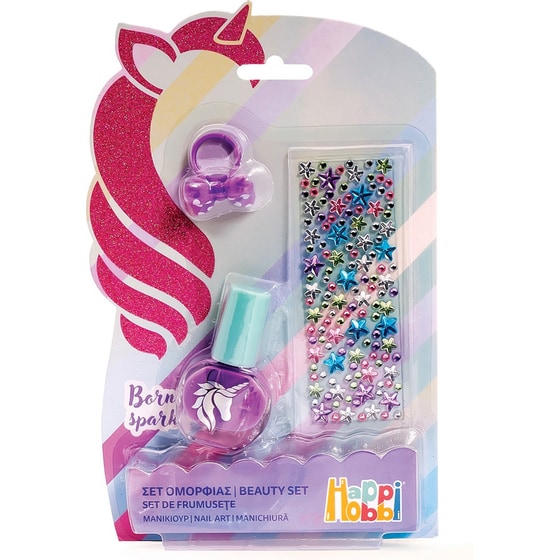 HappiHobbi Σετ Ομορφιάς για Νύχια 1 Τμχ - Τυχαία Επιλογή Σχεδίου image 4