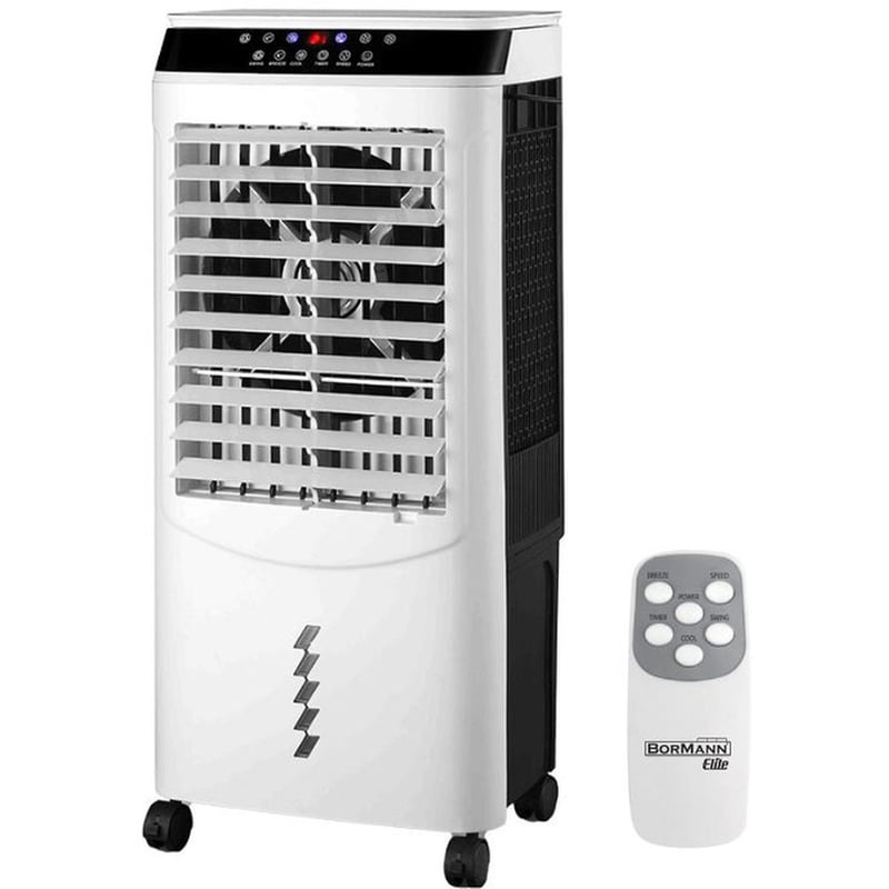 BORMANN BFN5620 Air Cooler Δοχειο 36lt Οθονη Αφης Τηλεχειριστηριο120W Λευκό