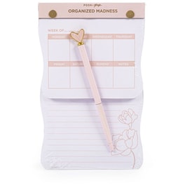 Organizer Weekly Posh+Pop με Στυλό