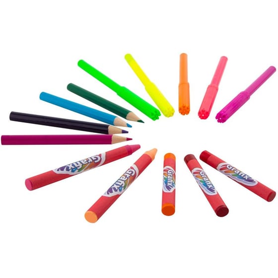 Σετ Ζωγραφικής Grafix&nbsp;Πλαστική&nbsp;Τσάντα (90 Τεμάχια) image 3