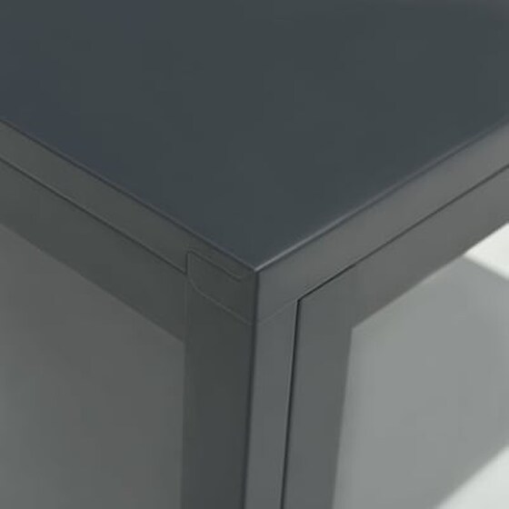 Vidaxl Μπουφές Ανθρακί 38 X 35 X 70 Εκ. Από Ατσάλι Και Γυαλί image 4
