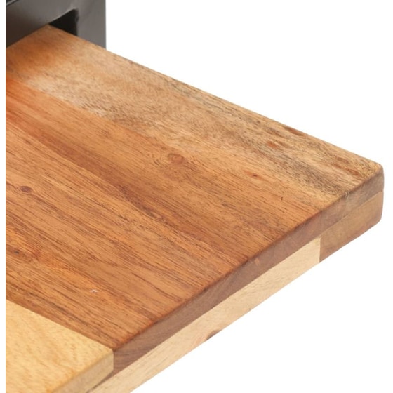 Έπιπλο Τηλεόρασης VidaXL από Ξύλο 160x40x40cm - Καφέ/Μαύρο image 3