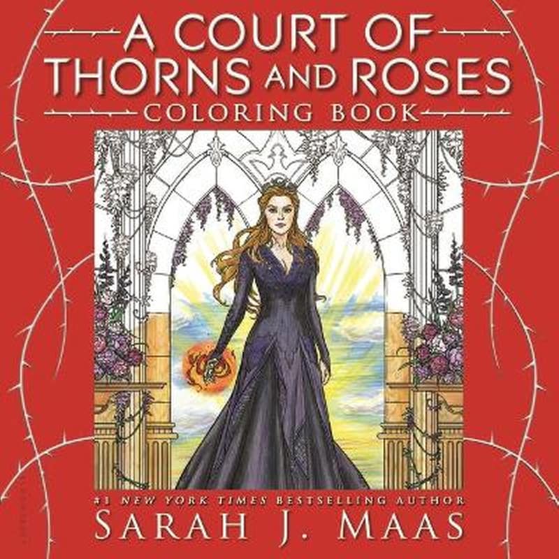 A Court of Thorns and Roses Coloring Book
