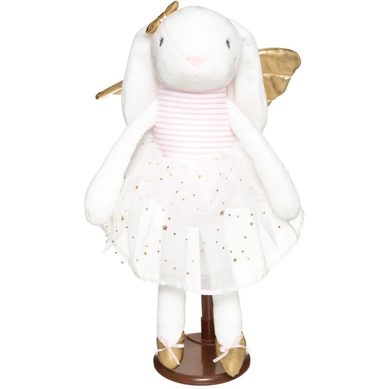 ATMOSPHERA Λούτρινο ATMOSPHERA Λαγουδάκι Λευκό/Χρυσό (40cm)