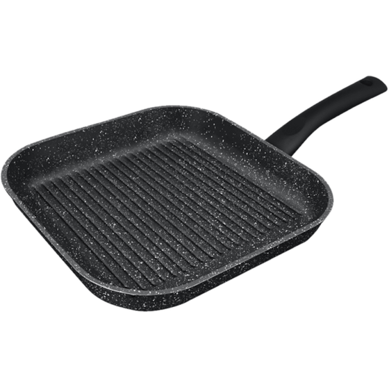 Γκριλιέρα LAMART ROCK LT1140 από Αλουμίνιο 26 cm image 0