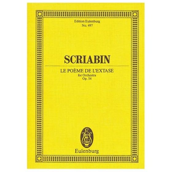 Scriabin - La Poeme De L' Extase [pocket Score] image 1