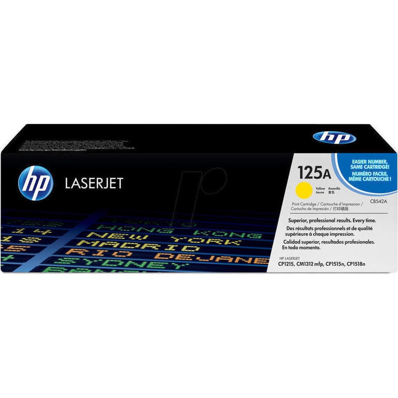 Toner HP 125A CB542A - Yellow