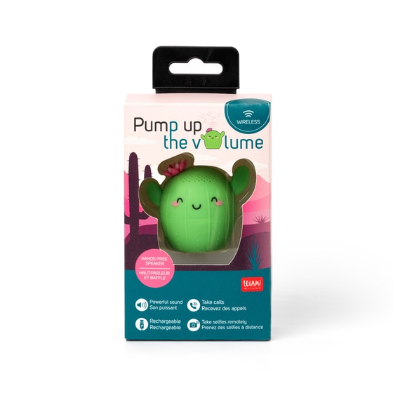 Legami Milano Pump Up The Volume Φορητό Ηχείο - Cactus image 1