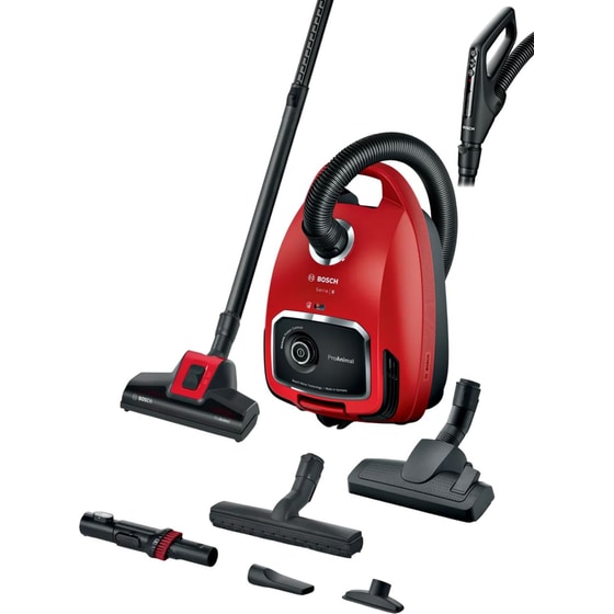 BOSCH BGL6PET3 ProAnimal 700 W με Σακούλα 4 L Κόκκινο Ηλεκτρική Σκούπα image 0