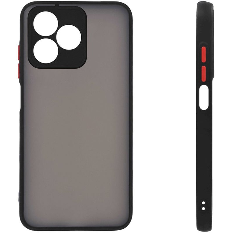 Θήκη Realme C51/ Realme C53 - Sonique Color Button Bumper - Μαύρο