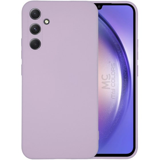 Θήκη Σιλικόνης Samsung Galaxy A34 5g - My Colors - Βιολετί image 0