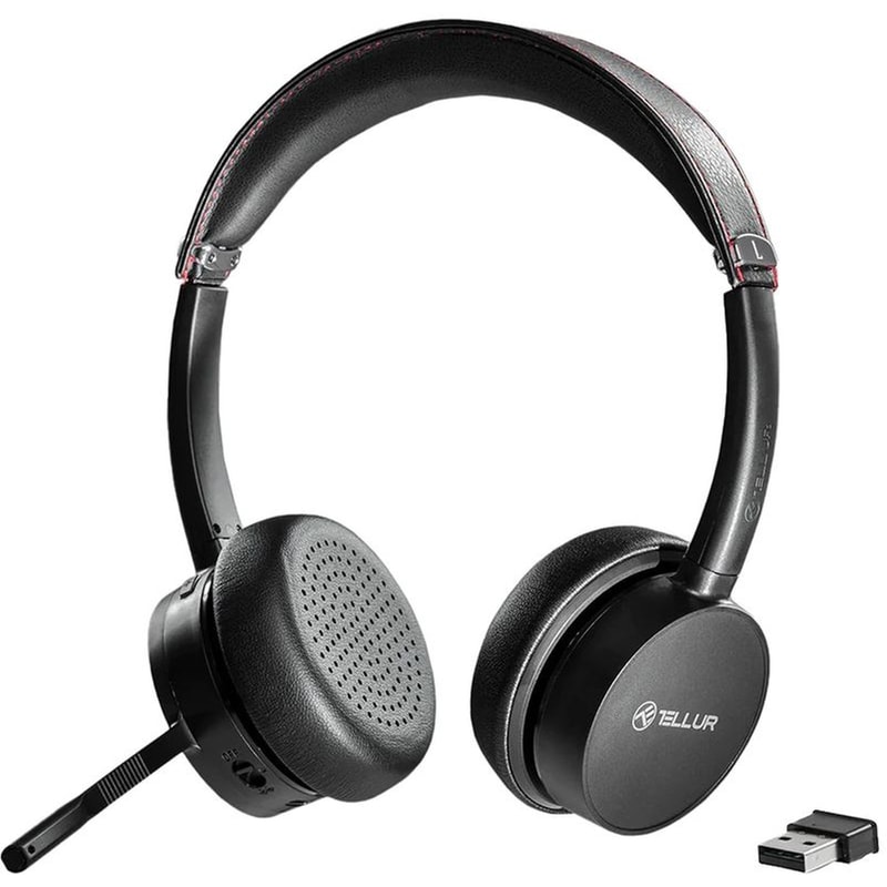 Tellur Voice Pro Ασύρματα Ακουστικά Κεφαλής - Μαύρο