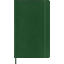 Ημερολόγιο Ημερήσιο Moleskine 2025 12M Large Myrtle Green Soft