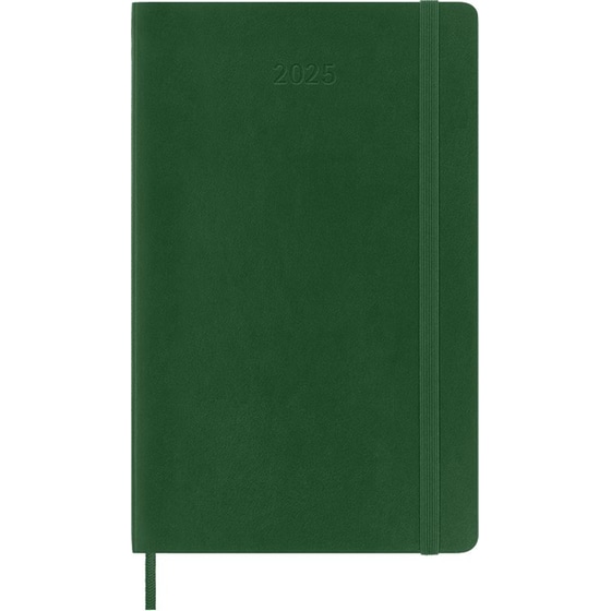 Ημερολόγιο Ημερήσιο Moleskine 2025 12M Large Myrtle Green Soft image 0