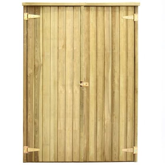 Vidaxl Αποθήκη Εργαλείων Κήπου 123x50x171 Εκ. Εμποτισμένο Ξύλο Πεύκου image 4