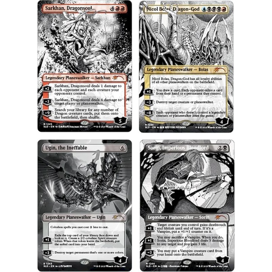 Magic: The Gathering - Secret Lair Boarderless Planeswalkers (Wizards of the Coast) image 0