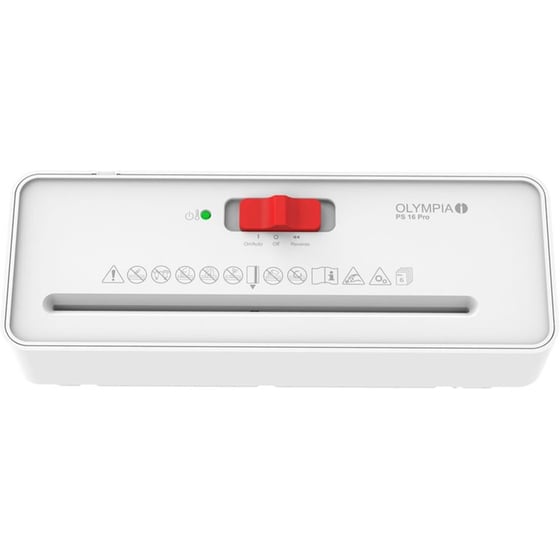 Καταστροφέας εγγράφων Olympia PS 16 PRO-2720 - Λευκό image 0