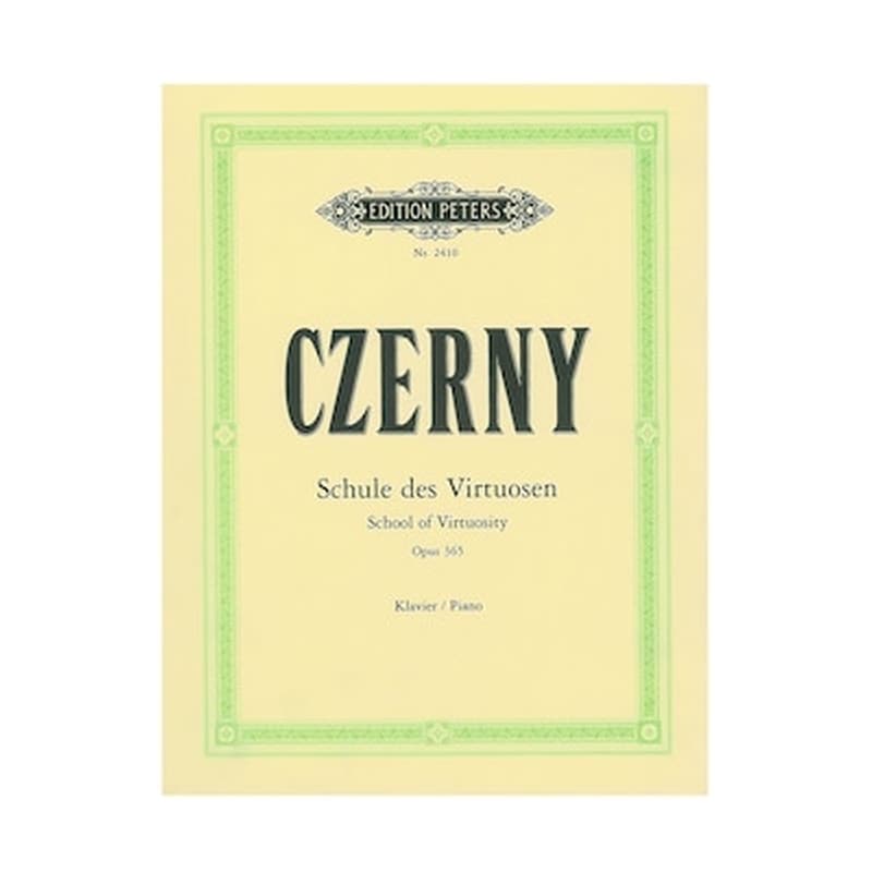 EDITION PETERS Edition Peters Czerny - School Of Virtuosity Op.365 Βιβλίο Για Πιάνο