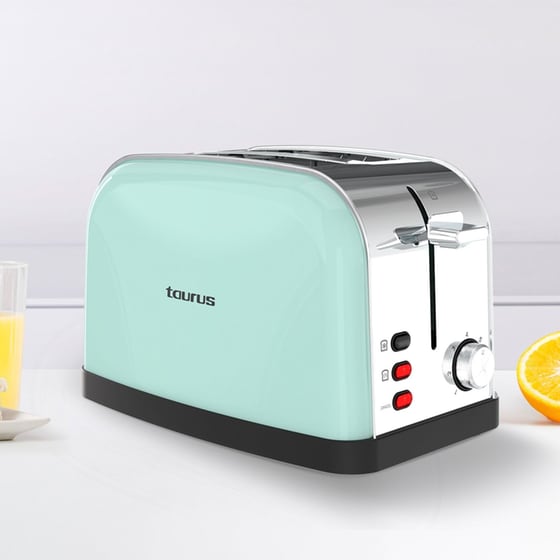 TAURUS VINTAGE II 2 Θέσεων 950W Πράσινο Φρυγανιέρα image 3