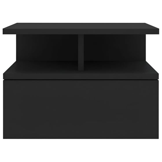 Κομοδίνο Vidaxl Κρεμαστό Από Μοριοσανίδα 40x31x27 cm - Μαύρο image 1