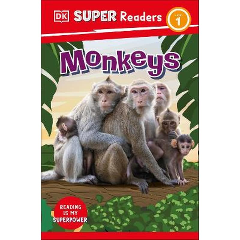 DK Super Readers Level 1 Monkeys