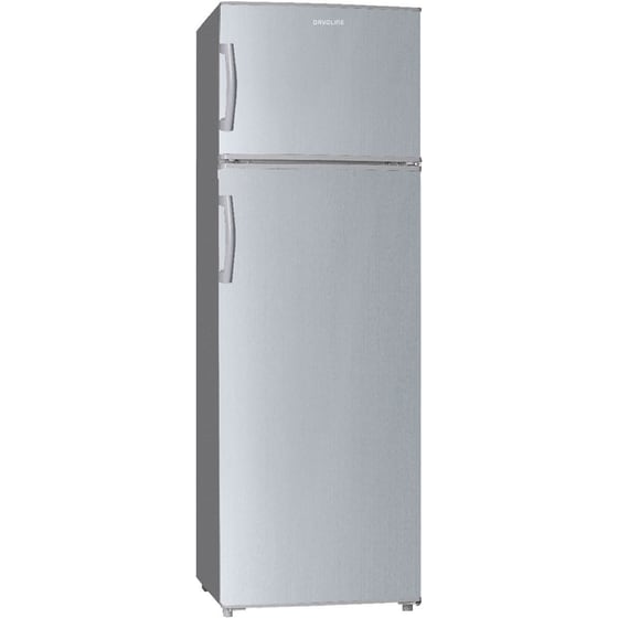 DAVOLINE RF 220 SLV 206 Lt Ασημί Δίπορτο Ψυγείο image 0