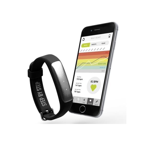 Activity Tracker SBS Beat Fit Style Μαύρο image 0