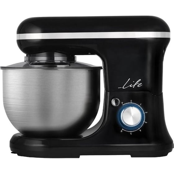 Κουζινομηχανή Με Inox Κάδο Μίξης 5l, 1200w Life Sous Chef Km-001 image 0