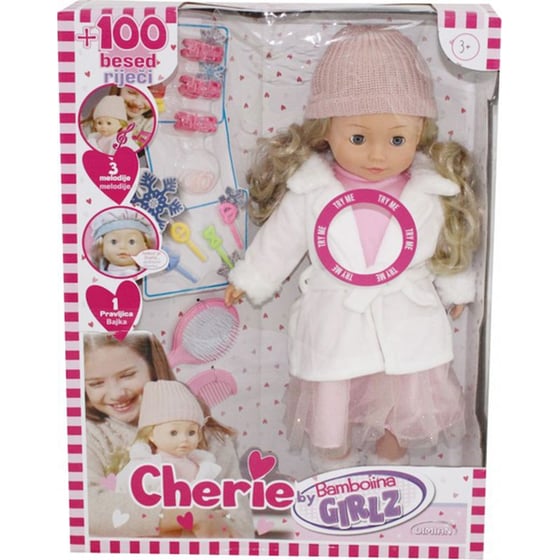 Bambolina Girlz Κούκλα με Αξεσουάρ 46cm (BD1679) image 0