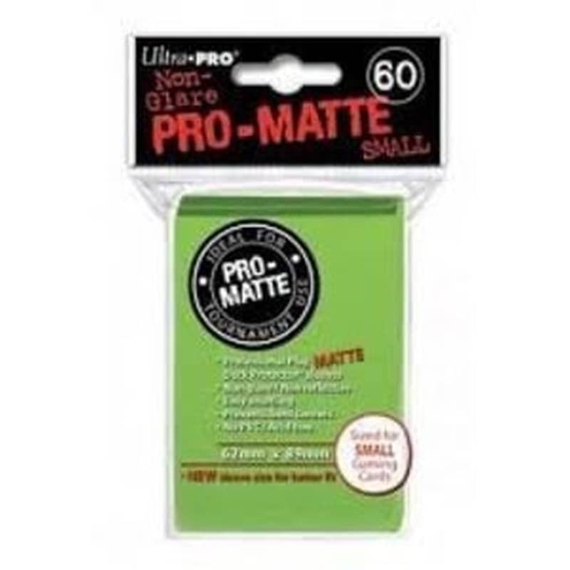Ultra Pro – Pro Matte Small 60 Sleeves Lime Green (rem84272)