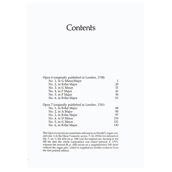 Βιβλίο Για Σύνολα Dover Publications Handel - Great Concerti Op.4 - 7 [full Score] image 2