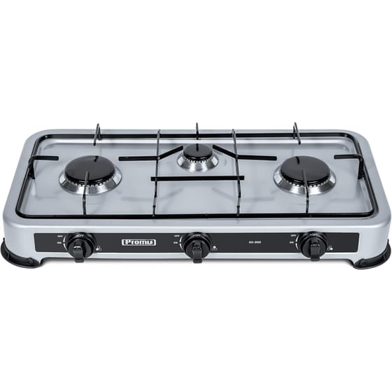 Τριπλύ Επιτραπέζια Εστία Αερίου PROMIS KG300 Stove Ασημί image 0