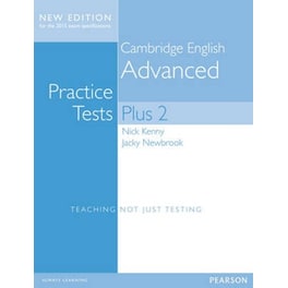 Cambridge Advanced Volume 2 Practice Tests Plus New Edition Students' Book without Key