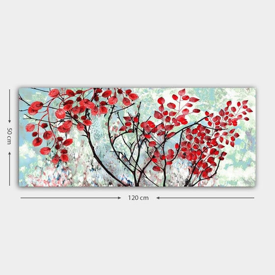 Μοντέρνος Πίνακας 24Mall Κλαδιά 50x120 cm image 2