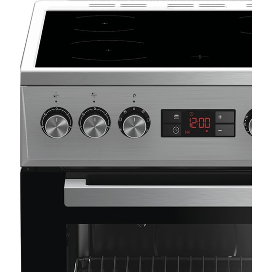 BEKO FSM57300GX 55 Lt Inox Ηλεκτρική Κουζίνα Κεραμική image 3
